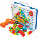 Brinquedo Educativo Montagem Ferramentas Plástico 334 Peças