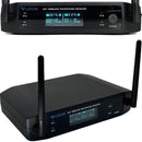 Sistema de Microfone Duplo Sem Fio Leson LS962 Preto