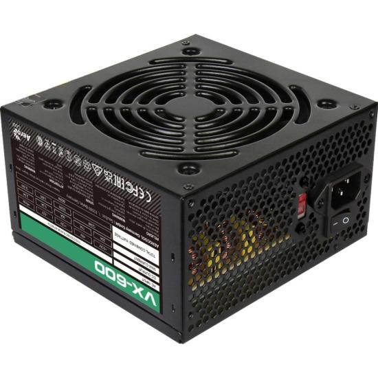 Fonte Gamer ATX Aerocool VX-600 600W Sem Cabo