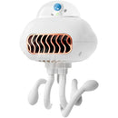 Mini Ventilador Elétrico Portátil Flexível Polvo Cor:branco