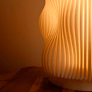 Luminária Abajur Vaso Flores Iluminação Decoração Led