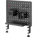 Pegboard Office Painel Organizador Fortrek Grid Space 42x48 Preto