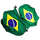 Capa Retrovisor Bandeira Eventos Esportivos Automotivo