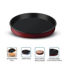 Forma Redonda Rochedo Bolo Perfeito Antiaderente 30cm - CXM / 12