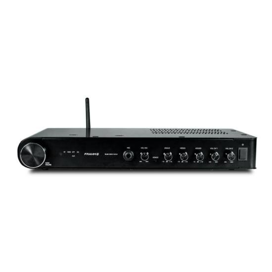 Amplificador Frahm Slim 3800 HDMI 240w Rms