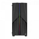 Gabinete Gamer Aerocool Mecha Preto RGB Lateral Vidro