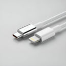 Cabo Carregador Usb Tipo C Lightning Branco