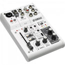 Mesa de Som e Interface de Áudio 3 Canais AG03 Branca YAMAHA