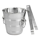 Kit Conjunto Bar 3 Peças Coqueteleira Balde Pegador Inox