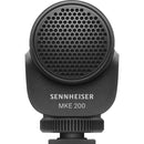 Microfone Sennheiser MKE200 Supercardioide Preto