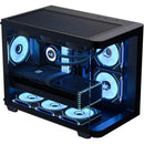 Gabinete Gamer Aerocool ATX P300C Preto Lateral Vidro