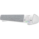 Soundbar Gamer Fortrek Sonar Com Fio Branca