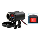 Tomada Usb Para Moto 12v Carregador Acendedor Cigarro