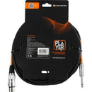 Cabo Para Microfone Hayonik Player XLR Fêmea x P10 10m Preto