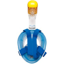 Máscara De Mergulho Com Snorkel Central Piscina Natação Azul