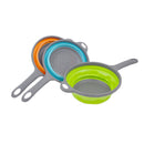 Escorredor De Silicone Dobravel Alimentos Macarrão 3x19x34cm