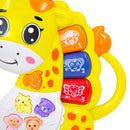 Teclado Piano Musical Bebe Brinquedo Infantil  Som Girafa