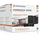 Kit de Som para Ambiente Hayonik Ambience 2000 V2 Preto [F002]