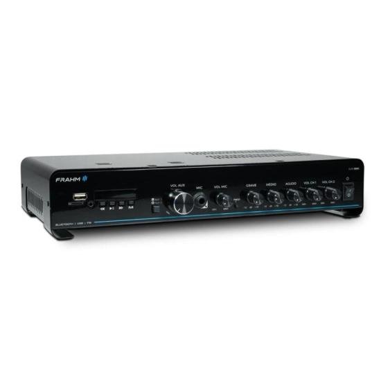 Amplificador Frahm Slim 3500 G5 240w Rms