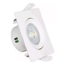 Luminária Spot Luz Led Quadrada Luz Fria Iluminação 3w