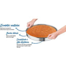 Forma Redonda Rochedo Bolo Perfeito Polido 30cm - CXM / 12