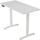 Mesa Elétrica Altura Ajustável Motor único Fortrek Lift Branca 120×60