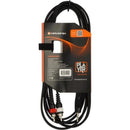 Cabo de Áudio Hayonik Player 1 P2 x 2 RCA 3m Preto