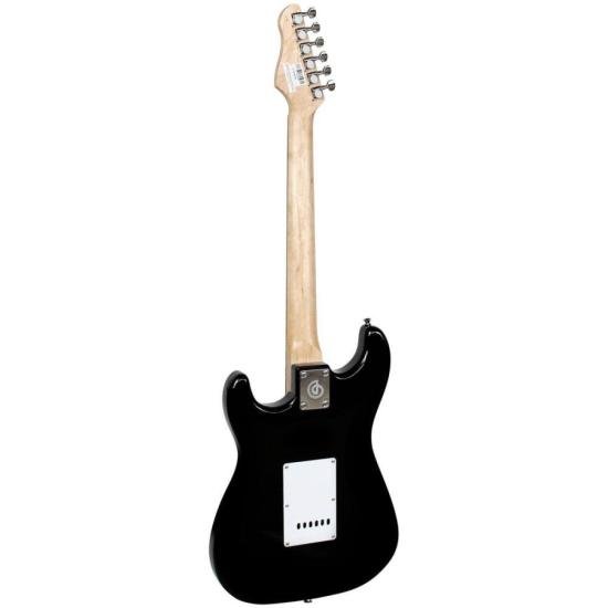 Guitarra Giannini G100 Preta Com Escudo Branco