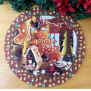 Kit 4 Capas Para Sousplat Biscoito Natalino 35cm X 35cm - UN / 4