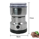 Moedor Triturador De Cafe Eletr Aço Inox Mini 200w Volt 110v