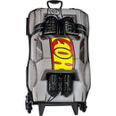 Mochila Infantil Com Rodinha Hotwheels Night Shifter Cinza