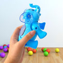 Elefante De Brinquedo Com Som E Luz Musical Anda Led Animal