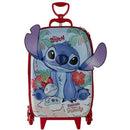 Mochila Infantil Com Rodinha Stitch Praia