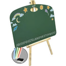 Lousa Infantil C/cavalete Alfabeto 45x57cm