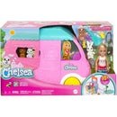 Barbie Family Chelsea Trailer De Camping 2 Em 1