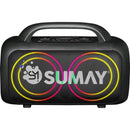 Caixa de Som Sumay CSP1318 PowerBlack 150w Bluetooth Preta
