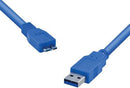 Cabo Para Hd Ext. Usb 3.0 A Macho P/ Micro Usb B Macho - 1,2 Metros U3ambmc-12