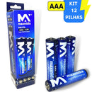 Pilhas Aa Ou Aaa 1,5v Pilha Normal E Palito Alta Duração