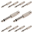 Adaptador Rca Femea Para P10 Mono Metal Storm 10 Unidades