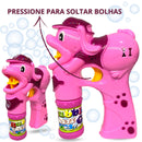 Brinquedo Lança Bolhas De Sabão Cachorrinho Com água