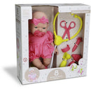 Boneca Bebezinho Real 1º Cuidado Rosa