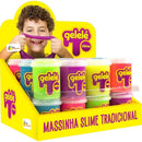Slime Gelelé Pote Tradicional 152g – Cores Fluorescentes Vibrantes - Display Com 24 Unidades