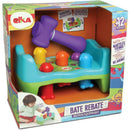 Brinquedo Para Bebê Bate Rebate Minhoquinhas