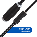ANTENA AQUÁRIO PX VIÚVA NEGRA 11 METROS COM BASE PU E BOBINA CENTRAL
