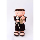 Boneca De Pelúcia Religioso Santo Antonio 32cm