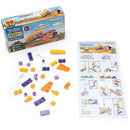 Brinquedo Para Montar Dino Mini Blocos Display Com 12 Unidades