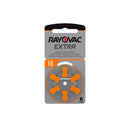 Pilha Auditiva Rayovac E.adv Act Tam13 Cart 6 Sm-60