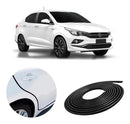 Borracha Protetora Borda Portas Carro Universal 5 M Preta