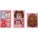 Barbie Stickee Style Boneca Vinil C/stickers (s)