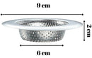 Ralo Para Pia Em Inox Cozinha Borda 9cm Proteção Limpeza